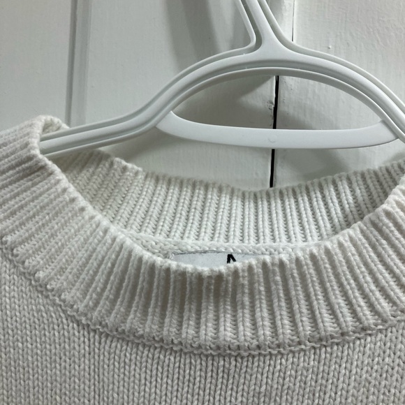 Magaschoni White Knit Sweater - Picture 3 of 6